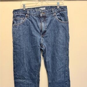 Carhartt Men's Straight Blue Jeans 36x30